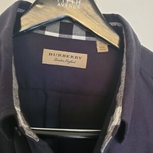 BURBERRY Men's Navy Shirt